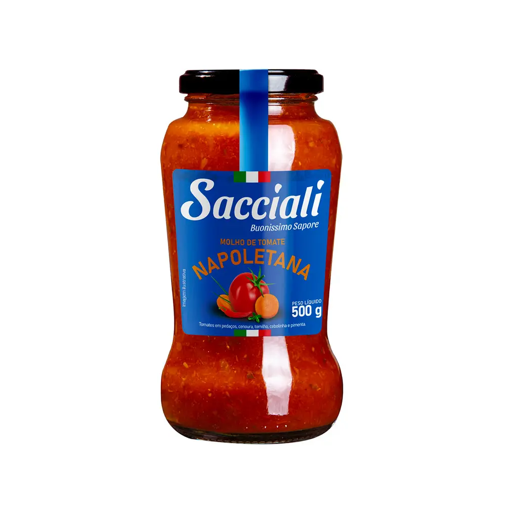 Salsa de tomate Napolitana SACCIALI (500g)