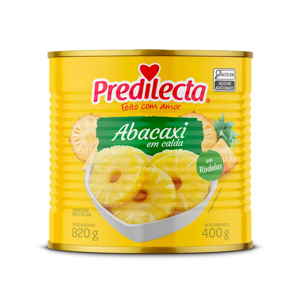 Piña en almíbar PREDILECTA (400g)