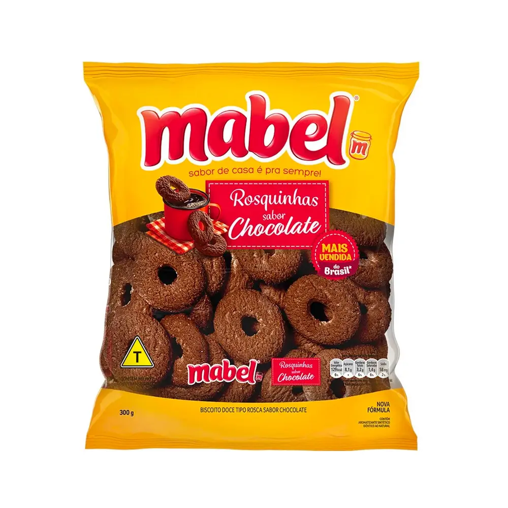 Galletas de rosquilla con sabor a chocolate Mabel Vizhoja (300g)
