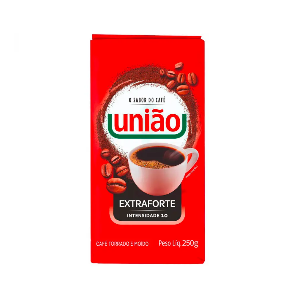 Café extrafuerte al vacío UNIÃO (250g)