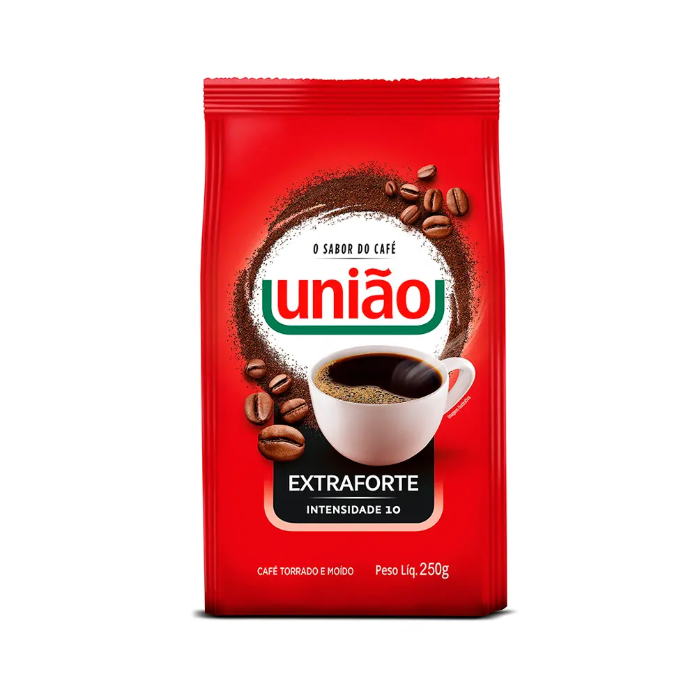 Café extrafuerte en bolsa UNIÃO (250g)