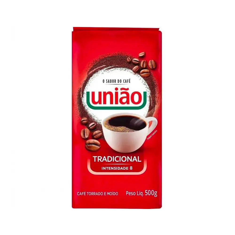 Café tradicional al vacío UNIÃO (500g)