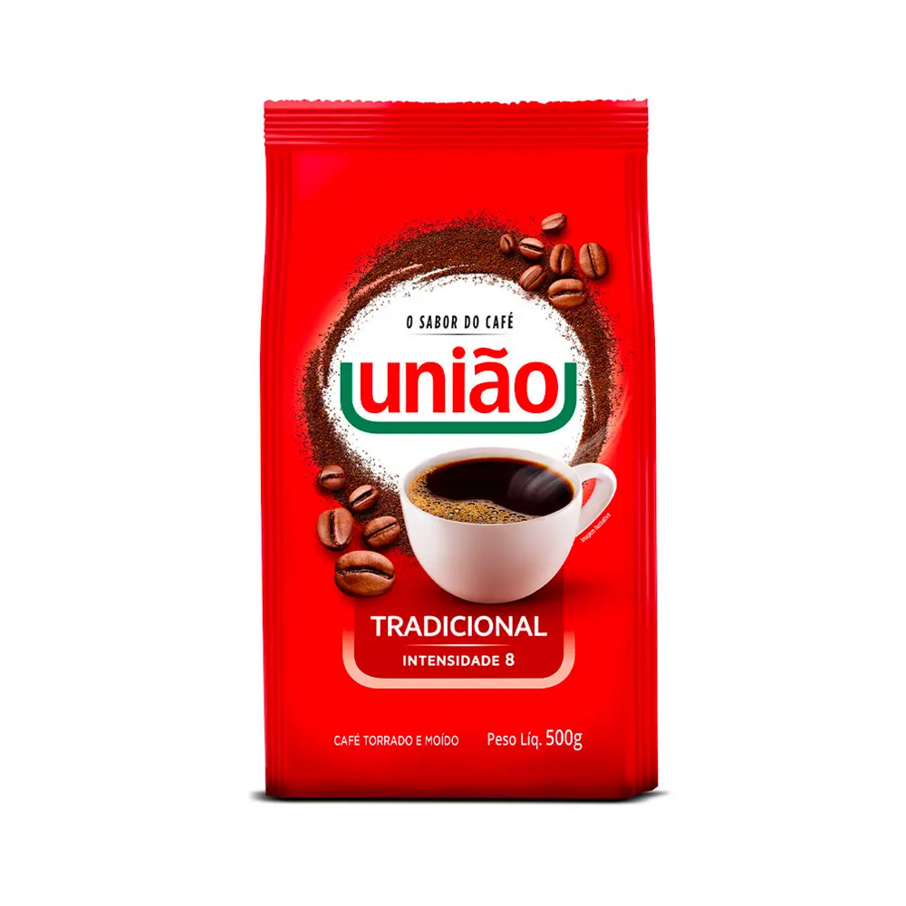 Café tradicional en bolsa UNIÃO (500g)