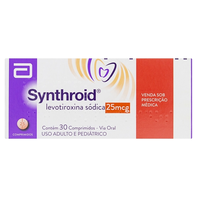 Synthroid (25mgc- 30 cápsulas)